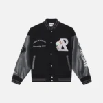 Realism Homecoming Varsity Jacket Black