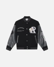 Realism Homecoming Varsity Jacket Black