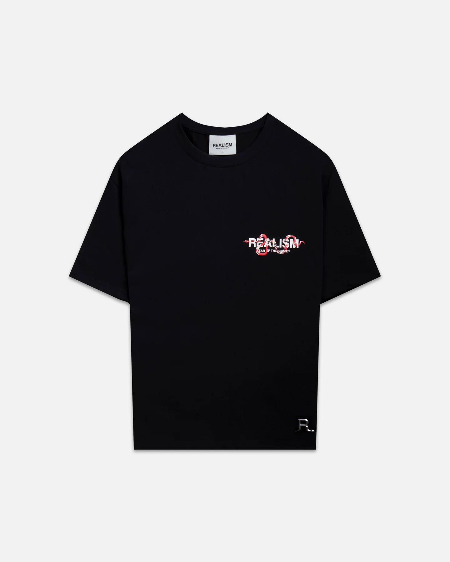 Snake Logo Tee Black
