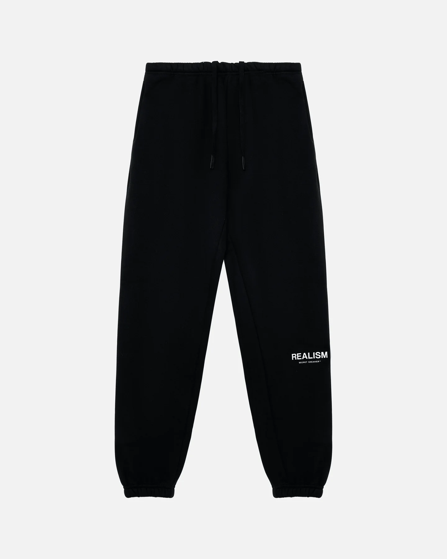 Realism Heaven Logo Sweatpants Black