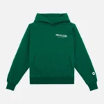 Back Logo Hoodie Pine Green