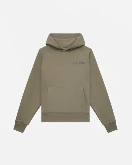 Heaven Logo Reflective Hoodie Cement