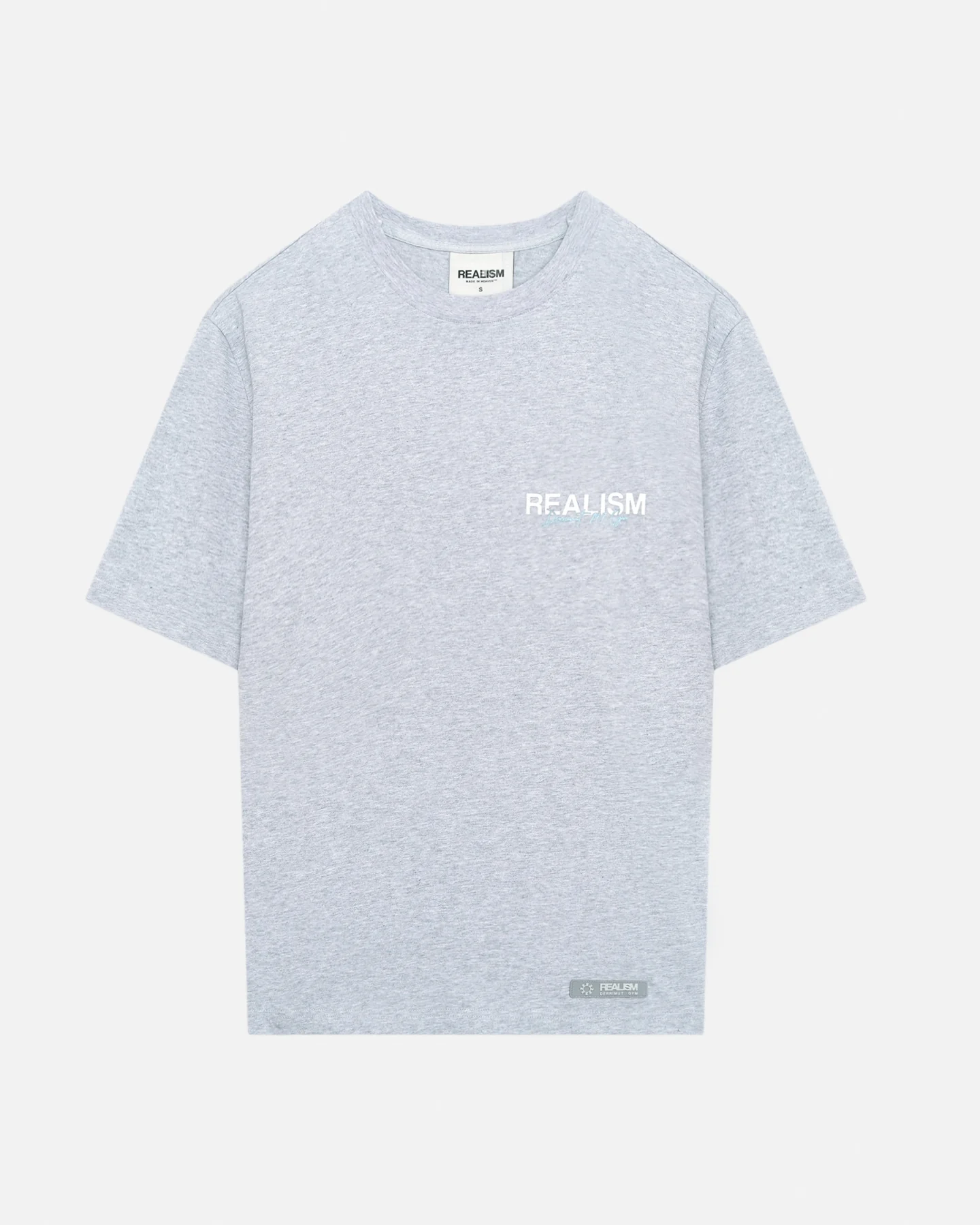 Realism X Derrimut Gym Classic Tee Grey Marle