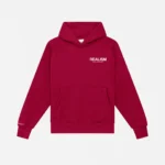 Heaven Logo Hoodie Carmine Red
