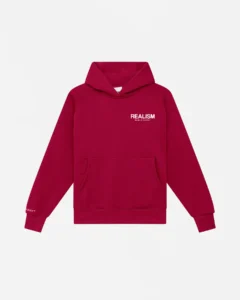 Heaven Logo Hoodie Carmine Red