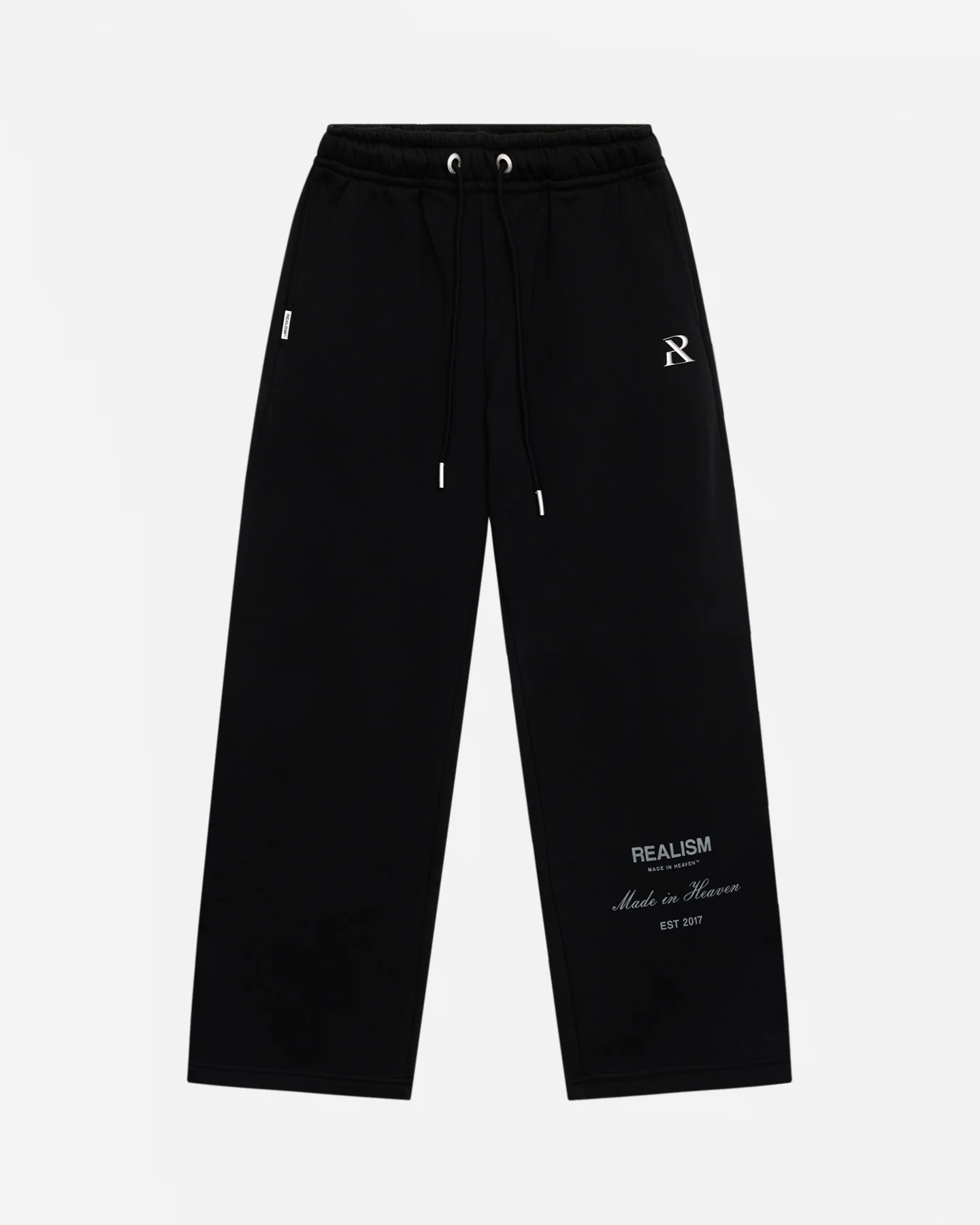 Realism Radiant Sweatpants Open Leg Black