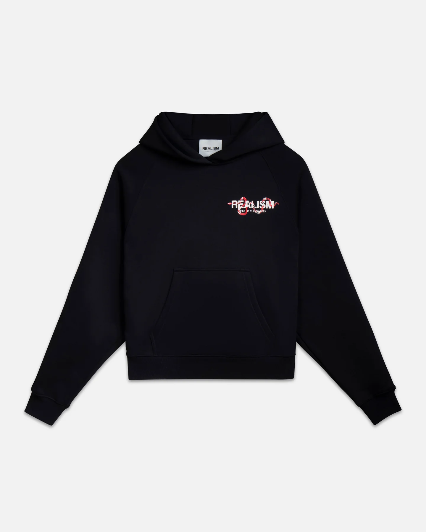 Snake Logo Hoodie Black