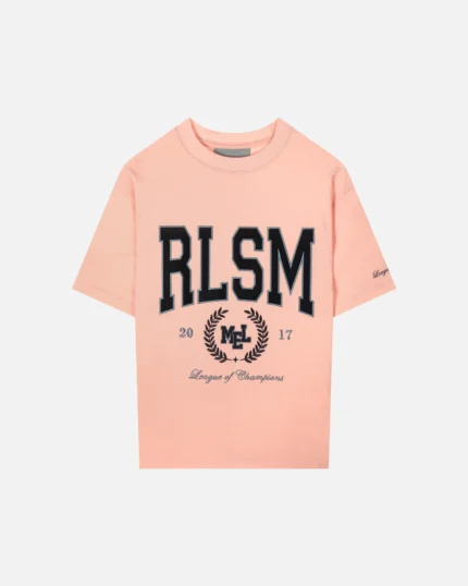 Realism Submission Logo Tee Coral