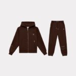 Radiant Zip Tracksuit Mocha