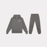 Realism Back Logo Tracksuit Grey