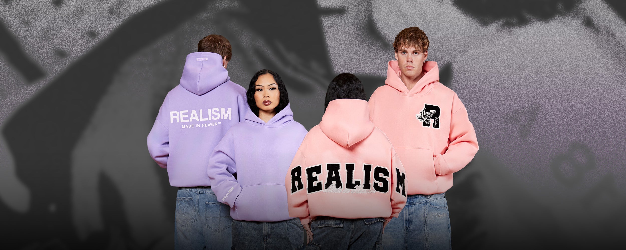 Official banner of Realism hoodie