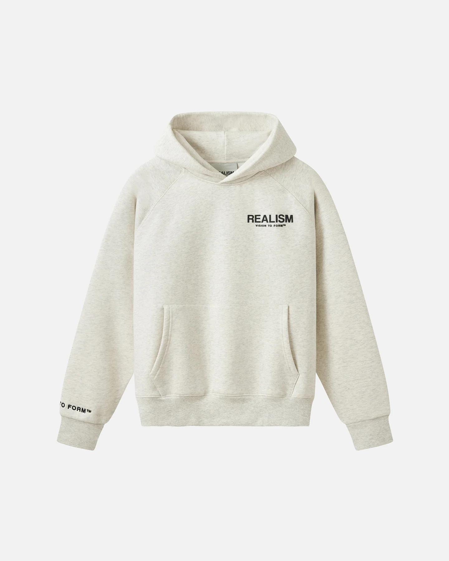 Realism Vision Logo Hoodie Oatmeal