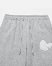 Bunny Sweatpants Open Leg Grey Marle