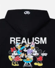 Realism and Disney Aussie Hoodie Black