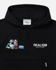 Realism and Disney Aussie Hoodie Black