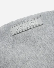 Realism Bunny Zip Hoodie Grey Marle