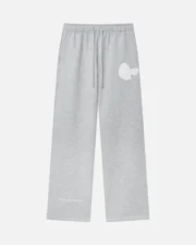 Bunny Sweatpants Open Leg Grey Marle