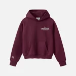 Realism Horse Logo Hoodie Carmine