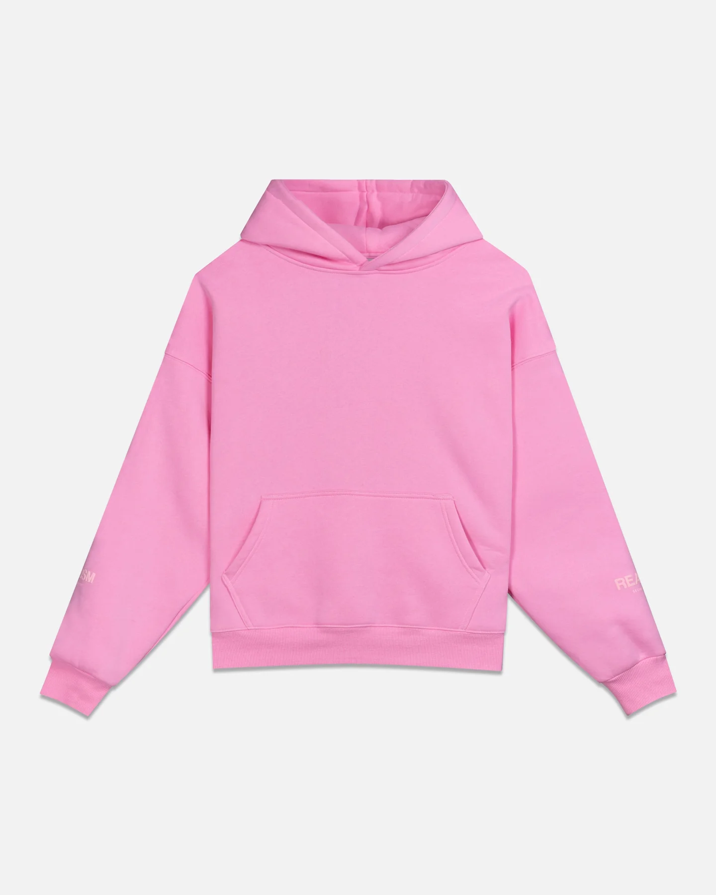 Realism Court Boxy Hoodie Candy Pink