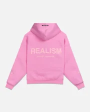 Realism Court Boxy Hoodie Candy Pink