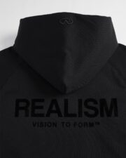 Realism Vision Logo Hoodie Obsidian