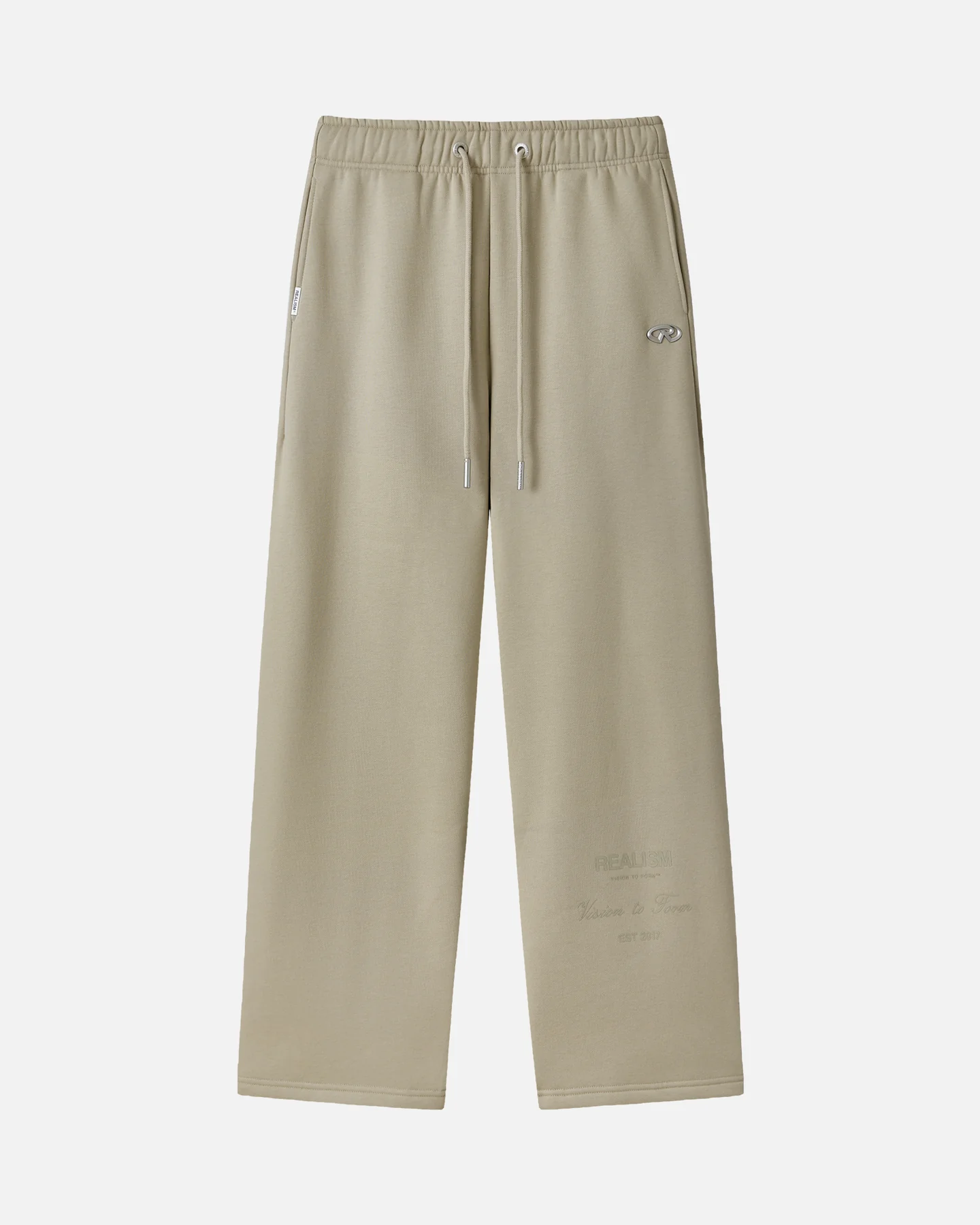 Realism Radiant Sweatpants Open Leg Taupe