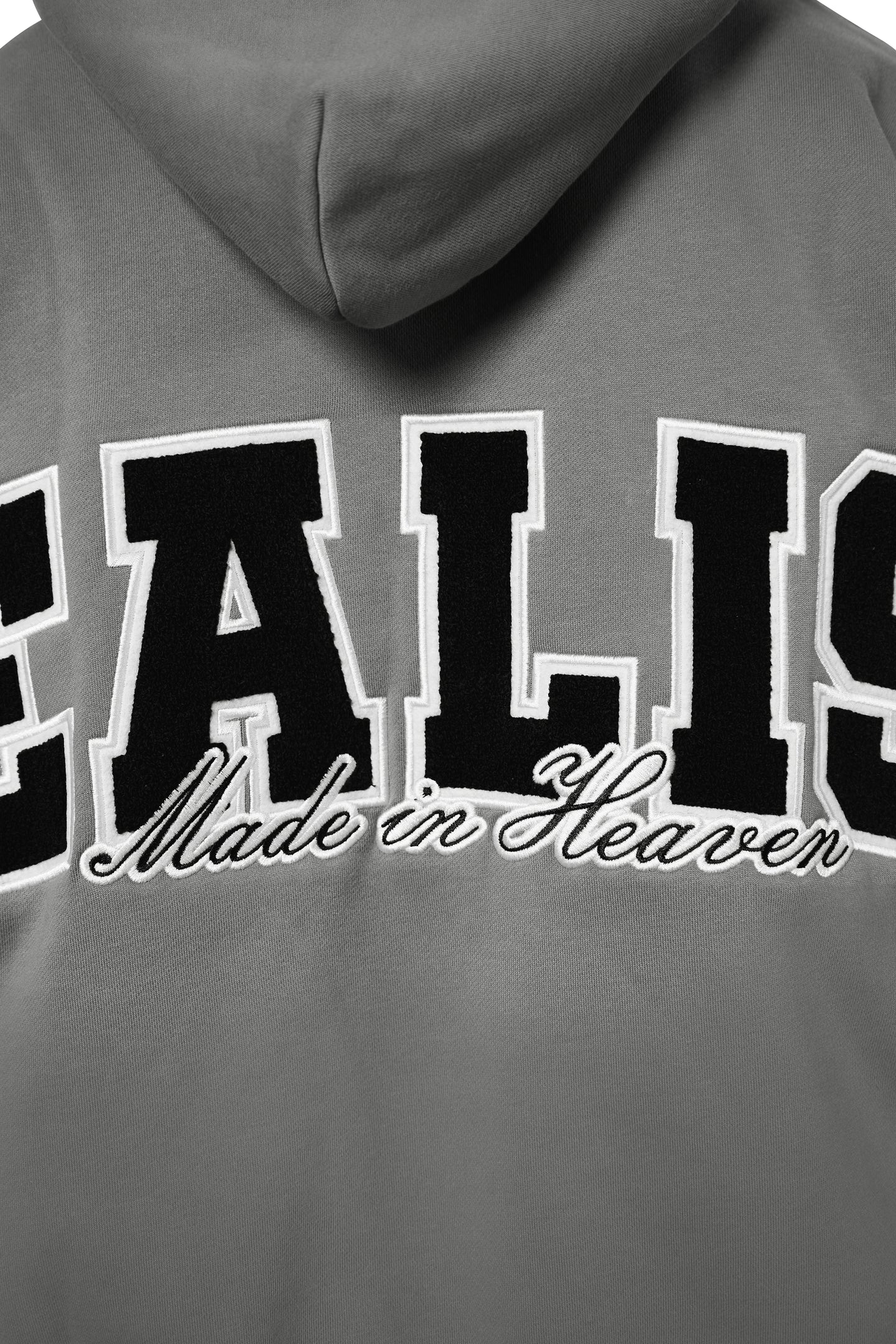 Realism College Hoodie V2 Cool Grey