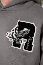 Realism College Hoodie V2 Cool Grey