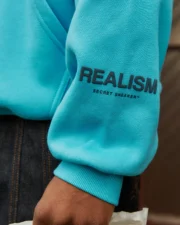 Realism Court Boxy Hoodie UNC