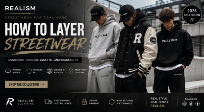 How to Layer Streetwear: Combining Hoodies Jackets and Tracksuits